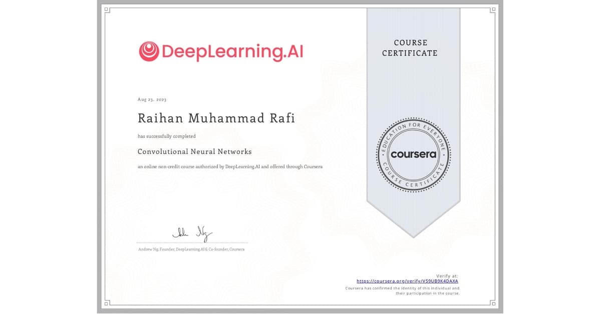 Deep Learning AI